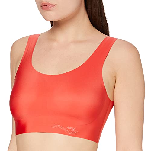 Sloggi Damen Bustier Zero Feel Top, Orange (Orange 1789), S von Sloggi