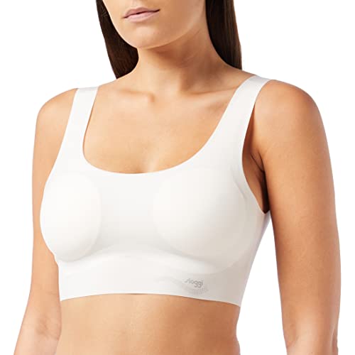 sloggi Damen ZERO Feel Top EX Bustier, Angora, S von Sloggi