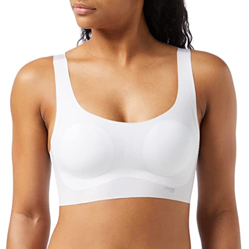 sloggi Damen ZERO Feel Top EX Bustier, White, XL von Sloggi