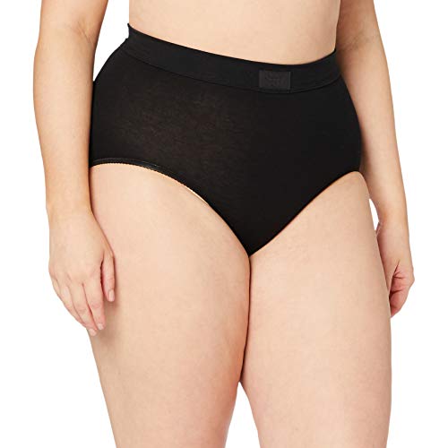 Sloggi Damen Double Comfort Maxi Slip, Schwarz, 48 EU von Sloggi