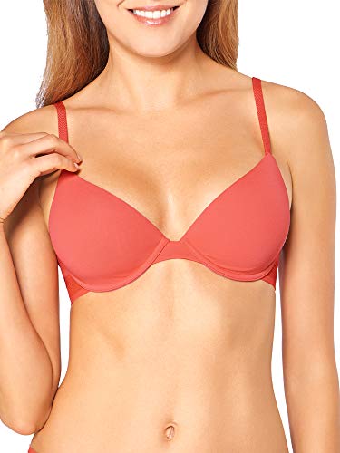 Sloggi Damen Ever Fresh Bügel-BH, gepolstert, Halbschale Gr. 75D , Papaya von Sloggi