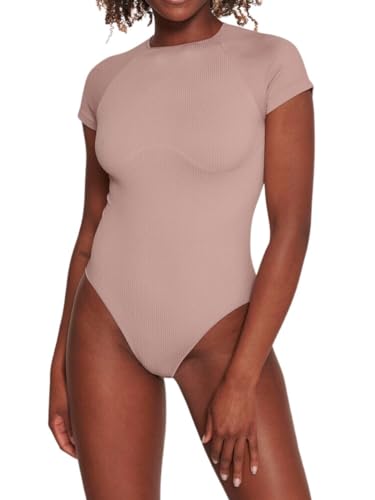 sloggi Damen Ever Infused Aloe St Sleeve Body, Foggy Mauve, L von Sloggi