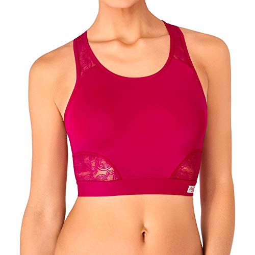 Sloggi Damen Funktionsunterwäsche Women Move Flex Longtop, Rosa (Flashy Pink 6653), Gr. 40 (Herstellergröße: Medium) von Sloggi