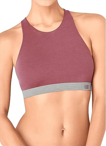 Sloggi Damen Funktionsunterwäsche Women Move Flow Top1, Farbe: Mehrfarbig (Pink - Light Combination M019), Größe: L von Sloggi