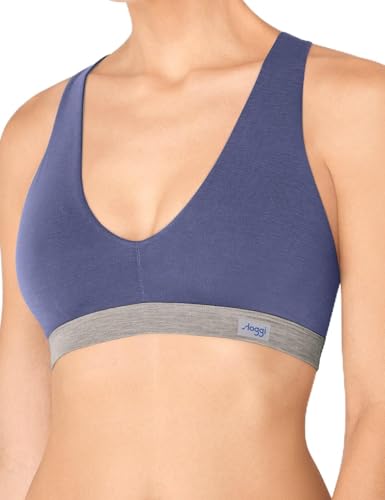 Sloggi Damen Funktionsunterwäsche Women Move Flow Top2, Mehrfarbig (Blue-Light Combination M007), Gr. 32 (Herstellergröße: X-Small) von Sloggi