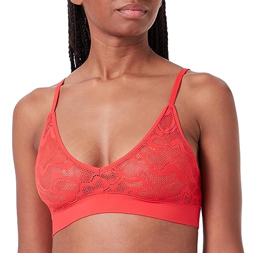 Sloggi Damen sloggi GO Allround Lace Bralette, CAMPARI, One Sloggi Damen sloggi GO Allround Lace Bralette, CAMPARI, One von Sloggi