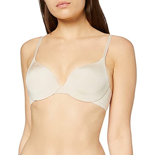 Sloggi Damen Halbschalen BH Wow Lace WHP, Beige (NEW BEIGE (LZ) LZ), 70E von Sloggi