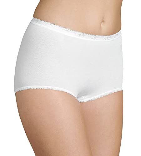 sloggi Damen Basic+ Maxi 4P Slip, White, 48 von Sloggi