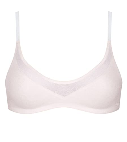 sloggi Damen OXYGENE Infinite T-Shirt Bra Bügelloser BH, White, S von Sloggi