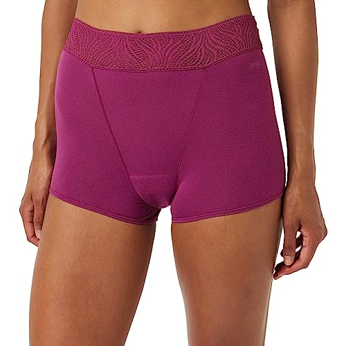 sloggi Damen Period Short Heavy Pants, Wine, M von Sloggi