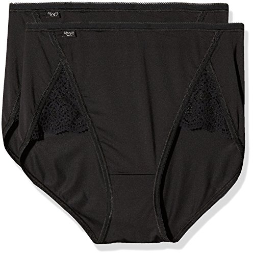 Sloggi Damen sloggi Pure Sense Luxe Maxi C2P, BLACK, 42 von Sloggi