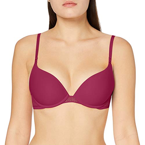 Sloggi Damen Push-Up BH Zero Lace WHUM, Violett (Wild Cherry 6008), Gr. 70 von Sloggi