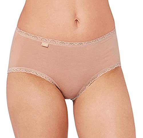Sloggi Damen sloggi 24/7 Cotton Lace Midi C3P, BRUSH, 42 von Sloggi