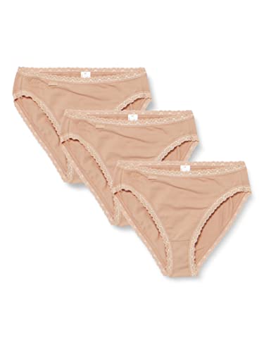 Sloggi Damen sloggi 24/7 Cotton Lace Tai C3P, BRUSH, 44 von Sloggi