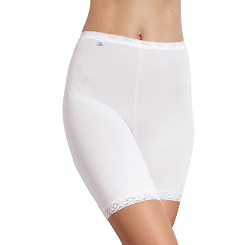 Sloggi Damen Basic+ Long Panty, Weiß, 40 EU von Sloggi