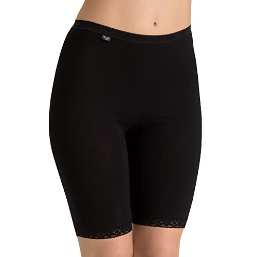 Sloggi Damen Basic+ Long Panty, Schwarz, 40 EU von Sloggi