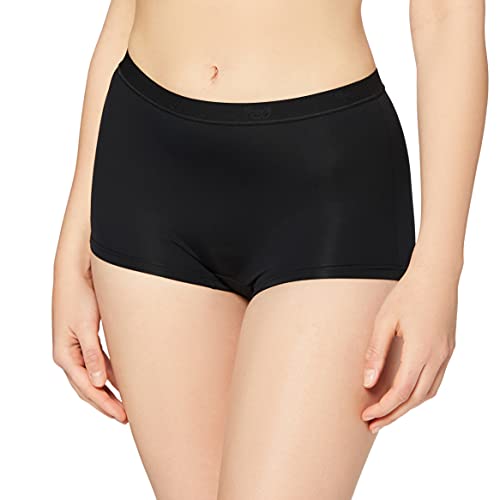 sloggi Damen Sensual Fresh Short Panty, Black, 36 von Sloggi