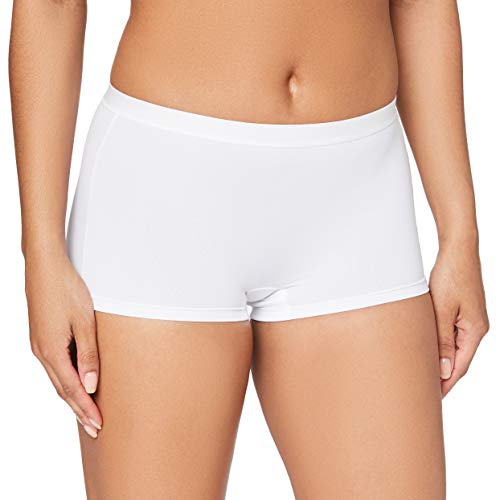 sloggi Damen Sensual Fresh Short Panty, White, 36 von Sloggi