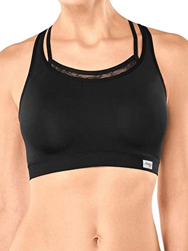 Sloggi Damen Sport-BH Women Move Flex P, Schwarz (Black 0004), Gr. 70E von Sloggi