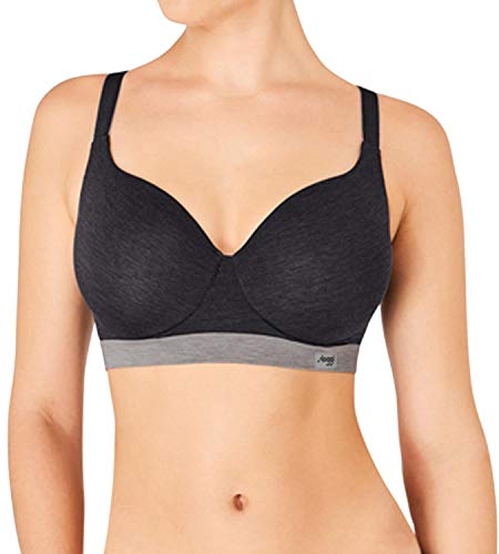 Sloggi Damen Sport-BH Women Move Flow WHP, Mehrfarbig (Black Combination M014), Gr. 90 von Sloggi