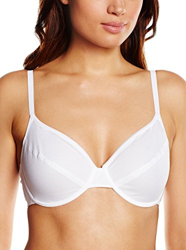 Sloggi Damen T-Shirt BH EverNew W (1PQ94), Weiß (White 03), Gr. 75C von Sloggi