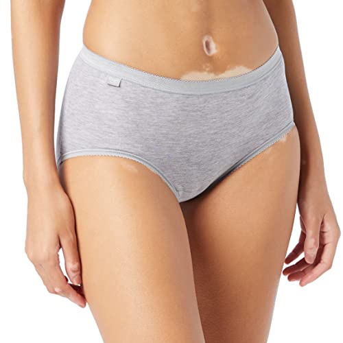 Sloggi Damen Basic+ Midi Slip, Grey Combination, 40 EU von Sloggi
