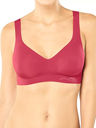 Sloggi Damen Zero Feel Bralette, Rot (Raspberry Wine 1801), XS von Sloggi