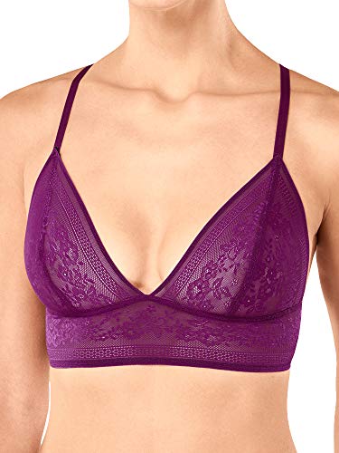 Sloggi Damen Unterhemd Zero Lace Bralette, Violett (Wild Cherry 6008), XS von Sloggi