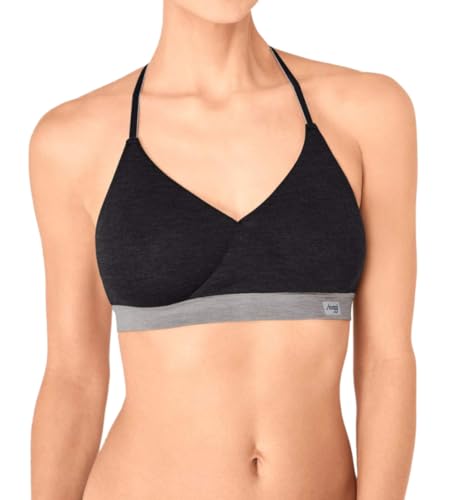 Sloggi Damen Women Move Flow Bralette, Mehrfarbig (Black Combination M014), Small von Sloggi