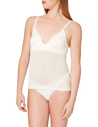 sloggi Damen WOW Comfort 2.0 Bra Shirt BH Shirt, Ecru White, S von Sloggi