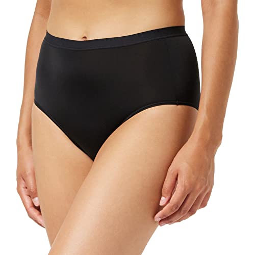 sloggi Damen WOW Comfort 2.0 High Waist Brief Slip, Black, S von Sloggi