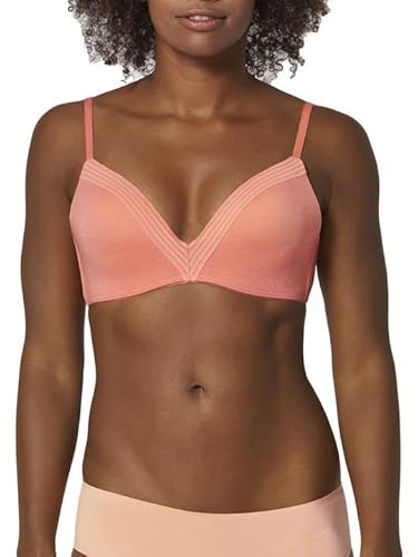 Sloggi Damen Wow Embrace Pu Padded BH, Orange (Orange-Light Combination M017), (Herstellergröße: M) von Sloggi