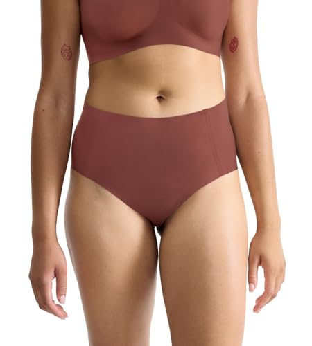 Sloggi Damen Zero Feel 2.0 High Waist, Burnt Henna, XS von Sloggi