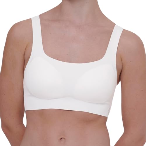 Sloggi Damen Zero Feel 2.0 Top Bra, Silk White, XXL von Sloggi