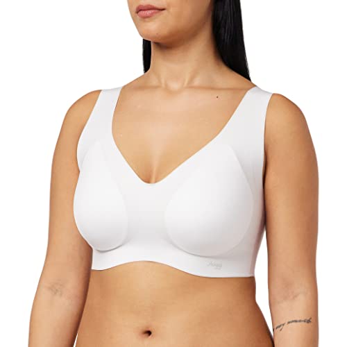 sloggi Damen ZERO Feel Bralette EX Bustier, White, S von Sloggi