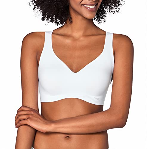 sloggi Damen ZERO Feel Bralette EX Bustier, White, XS von Sloggi