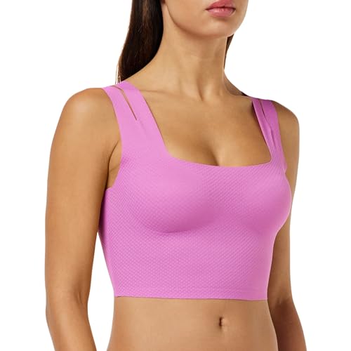 sloggi Damen Zero Feel Flow Top, Flash Pink, L von Sloggi