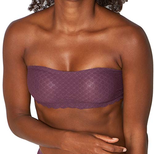 Sloggi Damen Zero Feel Lace Bandeau Top, Violett (Kaluha 00qn), (Herstellergröße: S) von Sloggi