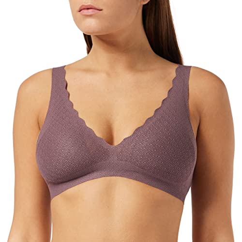 Sloggi Damen Zero Feel Lace Bralette, Violett (Kaluha 00qn), (Herstellergröße: S) von Sloggi