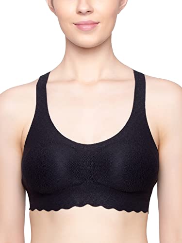 sloggi Damen ZERO Feel Lace Top Bustier, Black, XS sloggi Damen ZERO Feel Lace Top Bustier, Black, XS von Sloggi