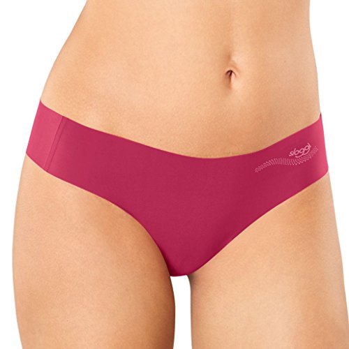 Sloggi Damen Zero Feel Tanga, Rot (Raspberry Wine 1801), XS von Sloggi