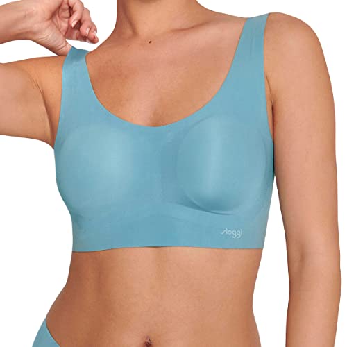 sloggi Damen Zero Feel Top EX Oben, Blue Lake, S von Sloggi