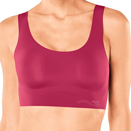 Sloggi Damen Zero Feel Top X Unterhemd, Rot (Raspberry Wine 1801), M von Sloggi