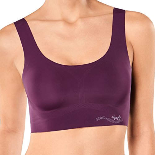 Sloggi Damen Zero Feel Top X Unterhemd, Violett (Aubergine 3391), S von Sloggi