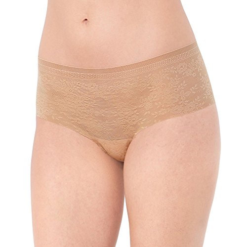 Sloggi Damen Zero Lace Panties, Beige (Cognac Sh), S von Sloggi