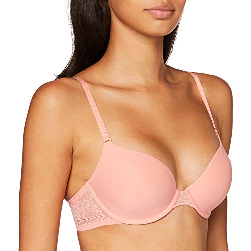 Sloggi Damen Zero Lace WHP Halbschalen BH, Orange (Coral 3586), (Herstellergröße: 75D) von Sloggi