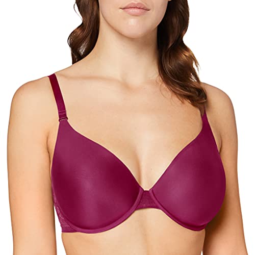 Sloggi Damen Zero Lace WHP Halbschalen BH , Violett (Wild Cherry 6008) , 75B von Sloggi