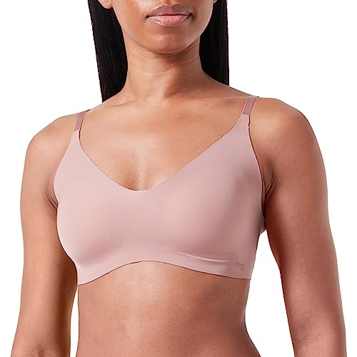 sloggi Damen Zero Microfibre 2.0 H Bralette Top, Cacao, XL von Sloggi