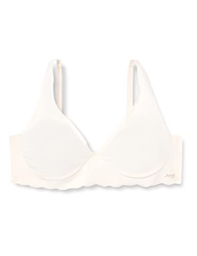 sloggi Damen Zero Microfibre 2.0 H Soft Bra BH, Angora, L von Sloggi