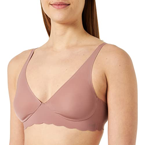 sloggi Damen Zero Microfibre 2.0 H Soft Bra BH, Cacao, XS von Sloggi